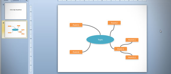 Pasos para hacer una presentación de PowerPoint con mapas mentales