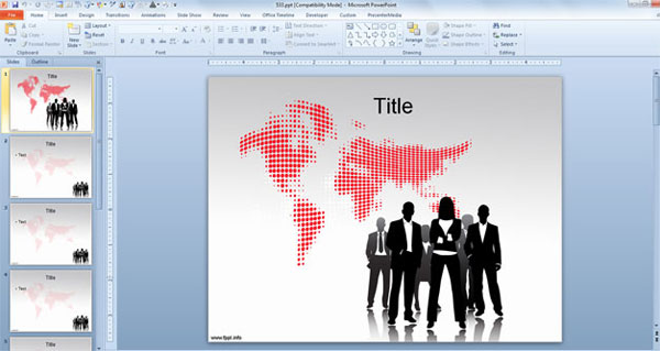 Temas para PowerPoint 2010 y Plantillas con Diseños Originales
