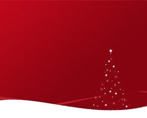 Plantilla de PowerPoint para Navidad con Arbolito de Navidad Gratis PPT Template