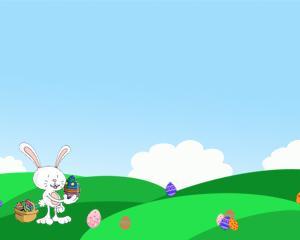 Conejo de Pascuas Powerpoint PPT Template