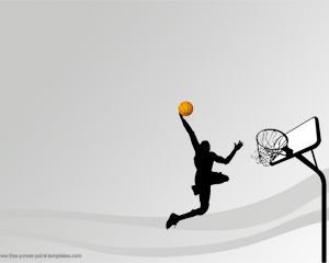 Plantilla PowerPoint de Basketball PPT Template