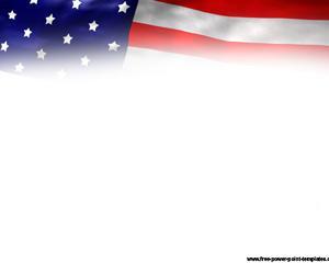United States Flag PPT PPT Template